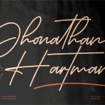 Jhonathan Hartman Font