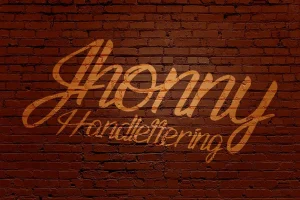 Jhonny Handlettering Font