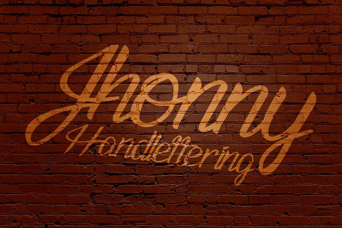 Jhonny Handlettering Font
