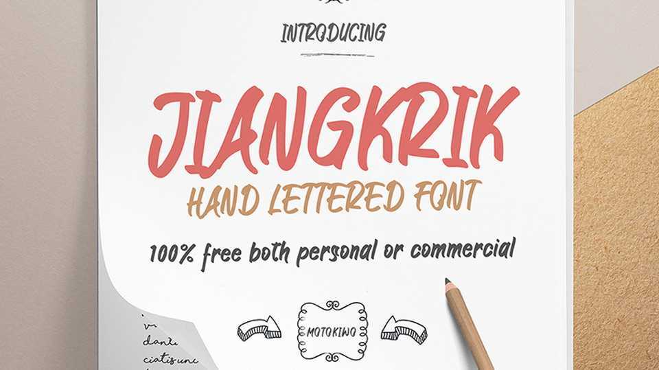 Jiangkrik Font › Fontesk