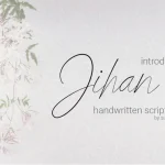 Jihan Script Font