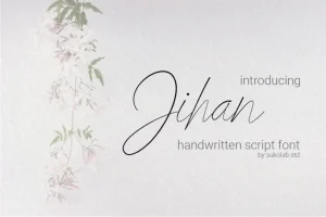 Jihan Script Font