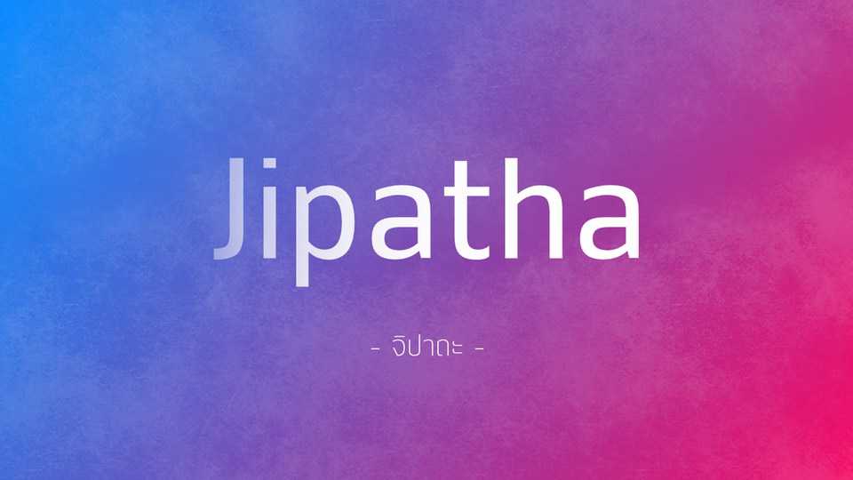 Jipatha Font › Fontesk