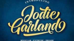 Jodie Garland Script Font › Fontesk