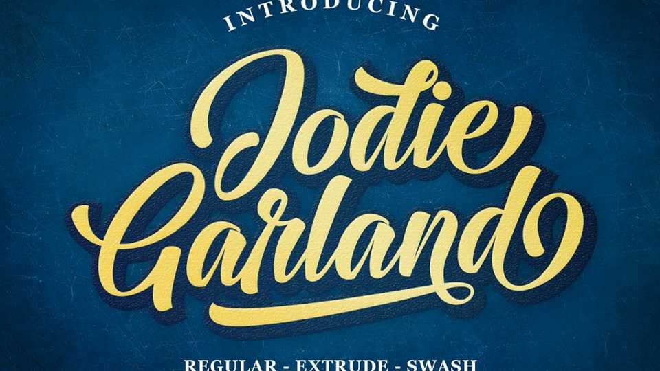 Jodie Garland Script Font › Fontesk