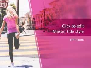 Jogging PowerPoint Template