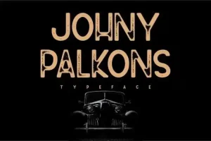 Johny Palkons Display Font