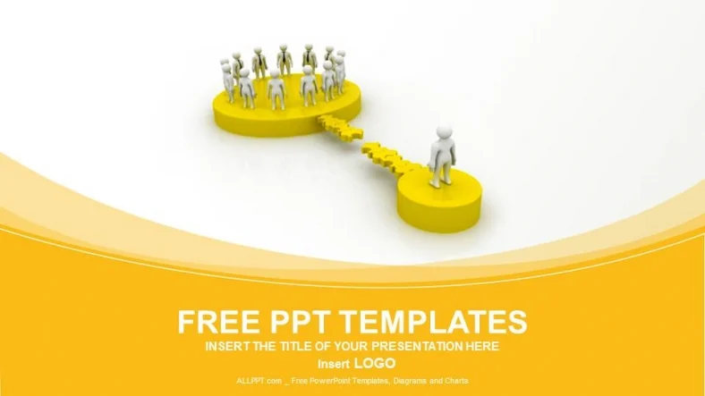 Joining Society-Business PowerPoint Templates