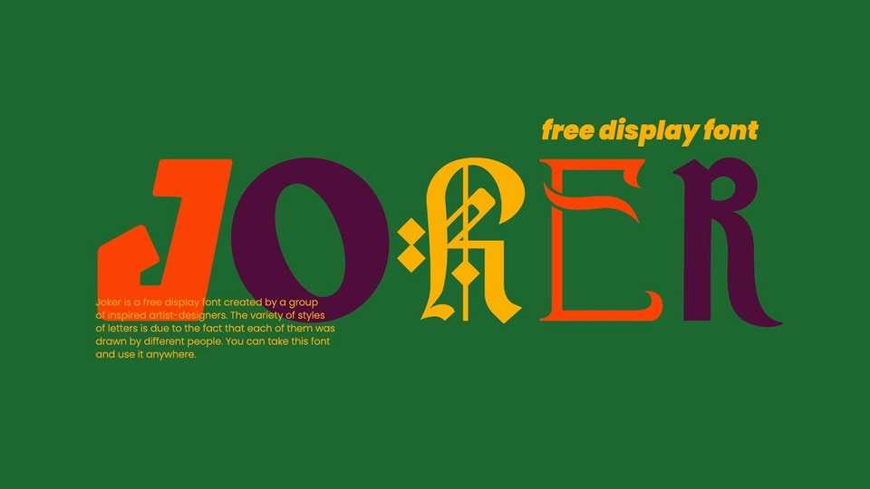 Joker Font › Fontesk