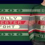 Jolly Sweater Font › Fontesk - Fonte Grátis Jolly Sweater Font › Fontesk