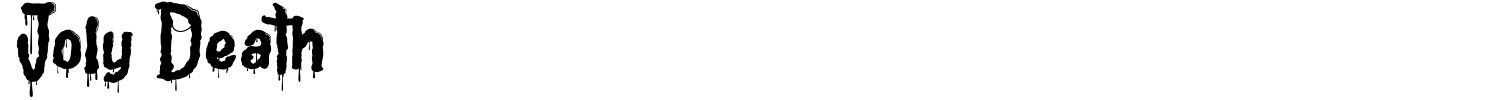Joly Death Font | 1001 Free Fonts