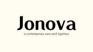 Jonova Font Family › Fontesk