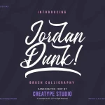 Jordan Dunk Font