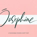 Josephine Script Font