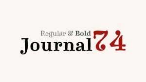 Journal74 Font Family › Fontesk