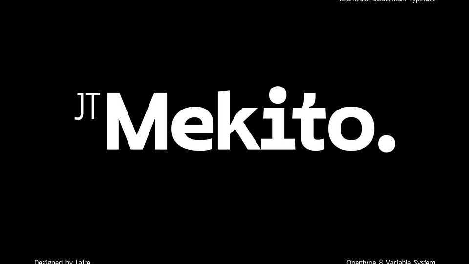 Jt Mekito Font › Fontesk