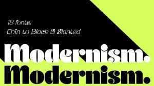 JT Modernism Font › Fontesk