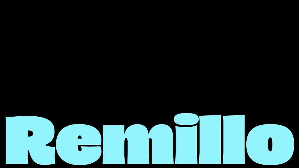 JT Remillo Font › Fontesk