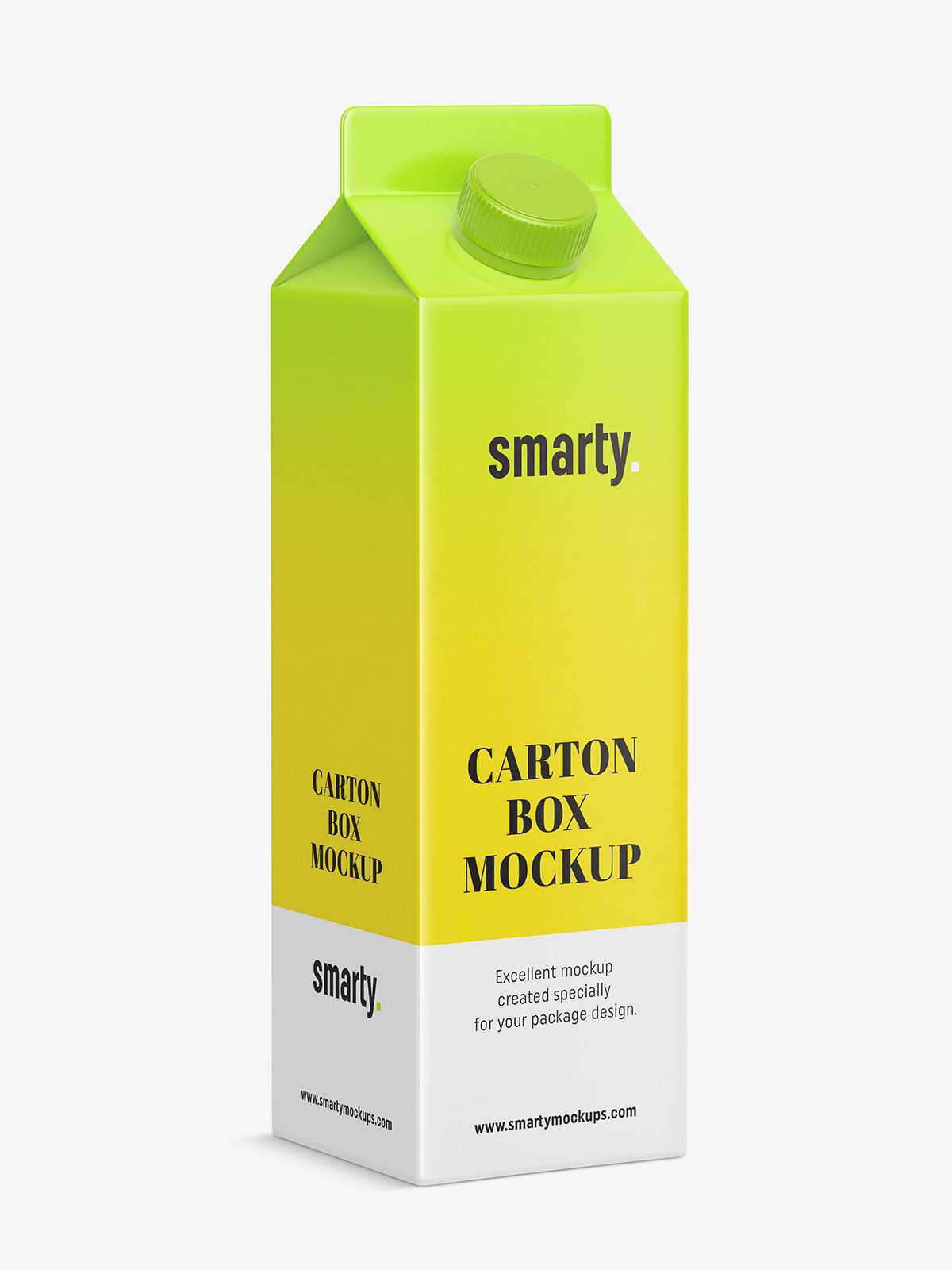 Juice box mockup