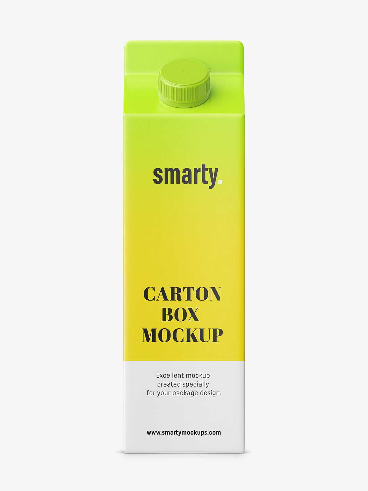 Juice box mockup