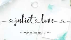 Juliet Love Font › Fontesk