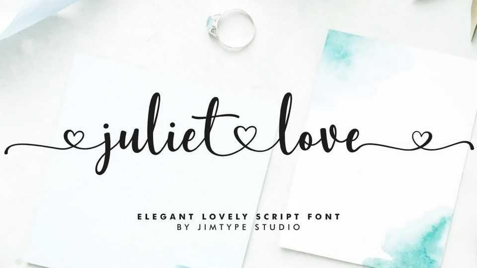 Juliet Love Font › Fontesk