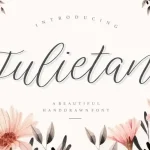 Julietano Handdraw Font