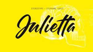 Julietta Script › Fontesk