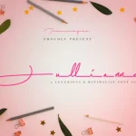 Jullianne Script Font - Fonte Grátis Jullianne Script Font