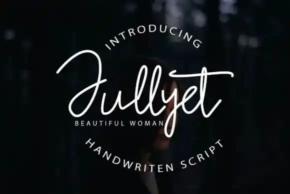 Jullyet Handwritten Font