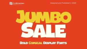 Jumbo Sale Font › Fontesk