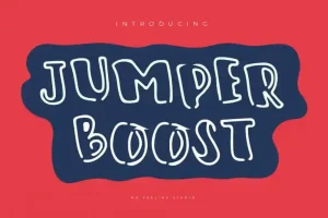 Jumper Boost Display Font