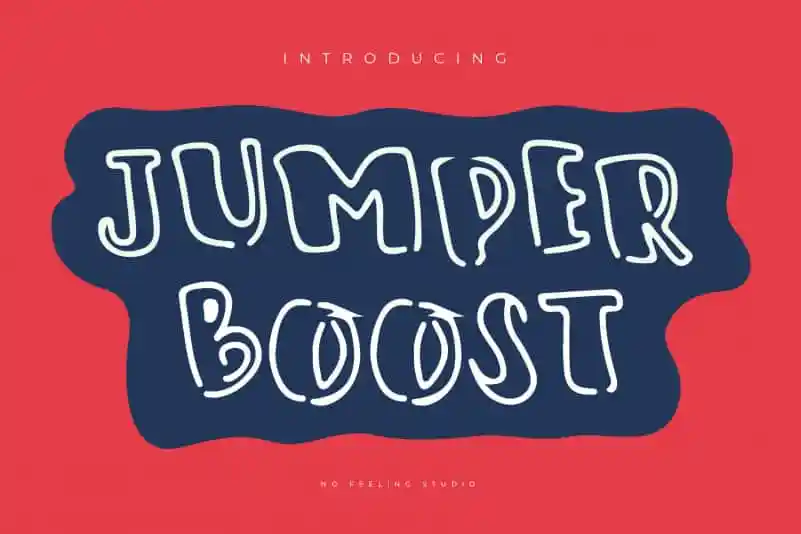 Jumper Boost Display Font