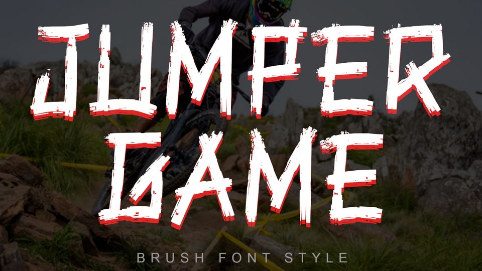 Jumper Game Font › Fontesk