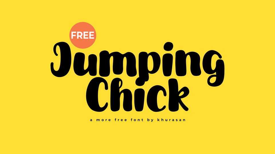 Jumping Chick Font › Fontesk