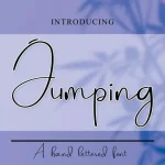 Jumping Font - Fonte Grátis Jumping Font