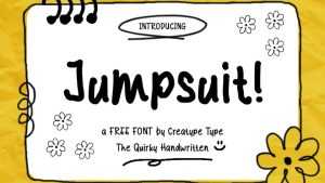 Jumpsuit Font › Fontesk