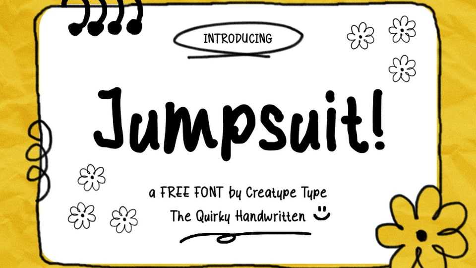 Jumpsuit Font › Fontesk