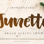 Junette Script Font