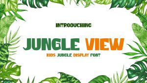 Jungle View Font › Fontesk