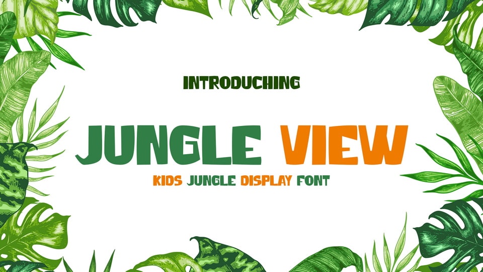 Jungle View Font › Fontesk