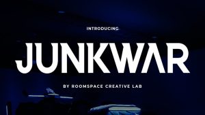 Junkwar Font › Fontesk