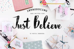 Just Believe Font