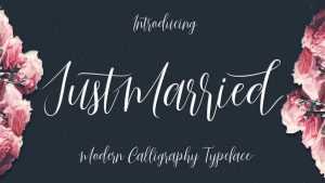Just Married Font › Fontesk