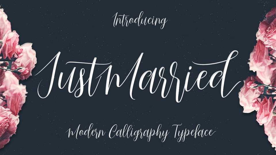 Just Married Font › Fontesk