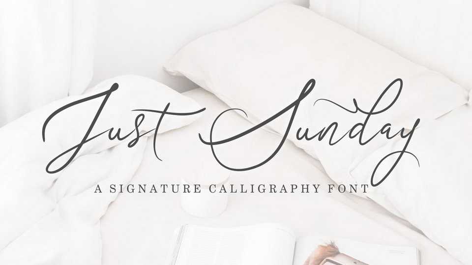 Just Sunday Script Font › Fontesk