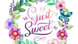 Just Sweet Script Font › Fontesk