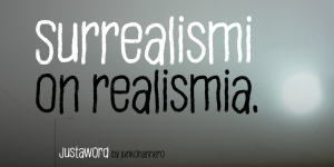 Justaword Font