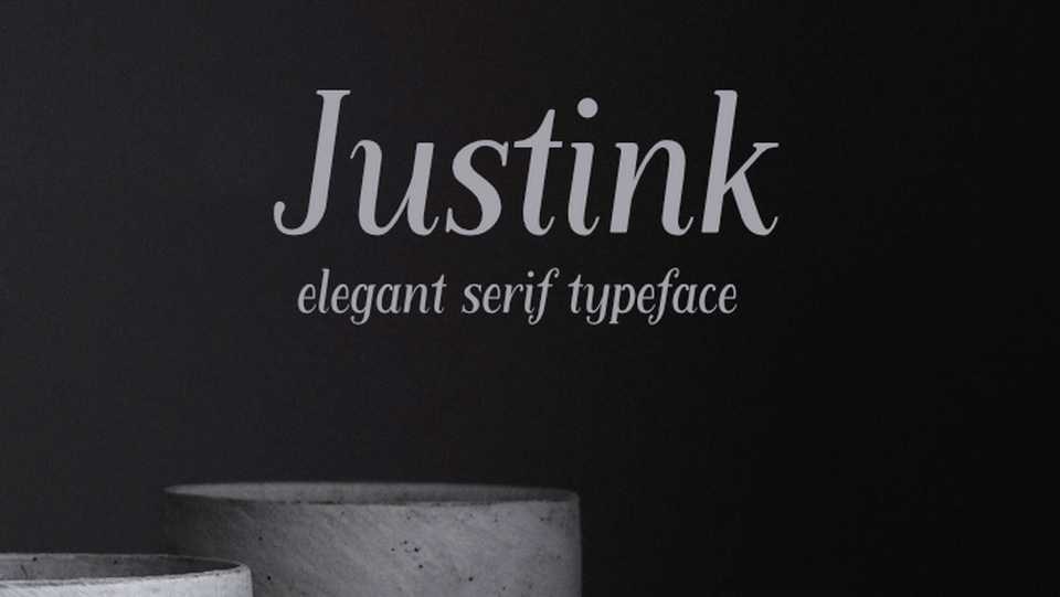Justink Font › Fontesk
