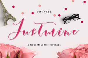 Justmine Script Font